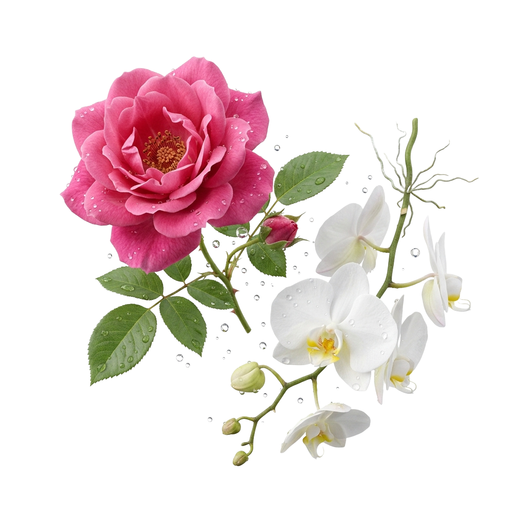 3D Ceylon Fresh Flowers & Orchids